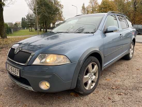 Skoda Octavi Scout 4x4, 2.0 dīzelis, 2008.g.