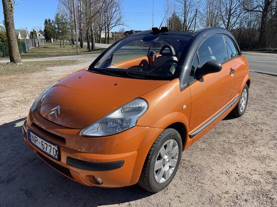 Citroen C3 Pluriel 1,6 benzīns, AUTOMĀTS 2004g.